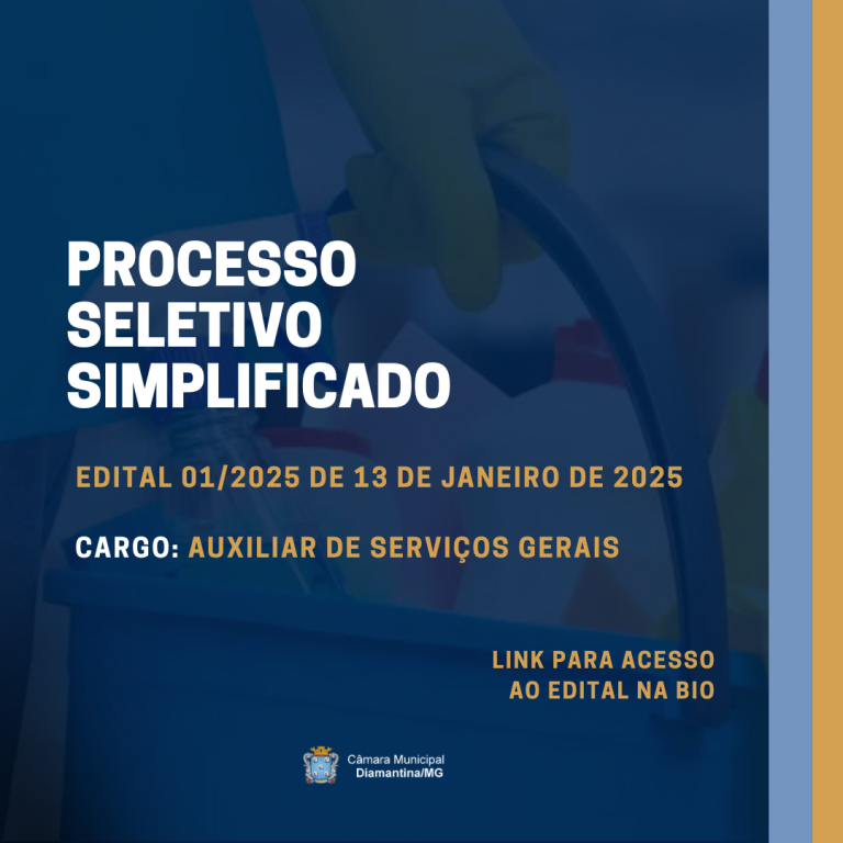 Processo Seletivo Aberto!