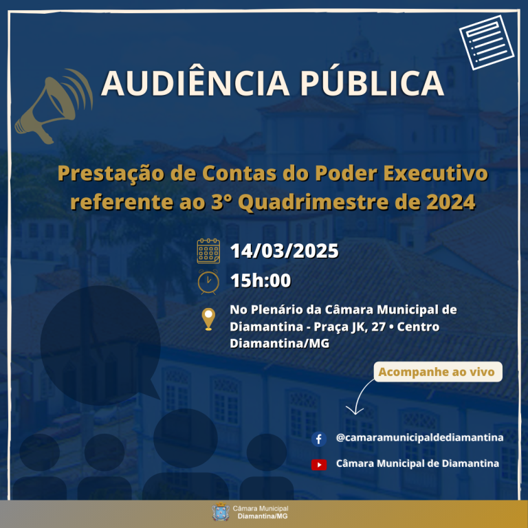 AUDIÊNCIA PÚBLICA