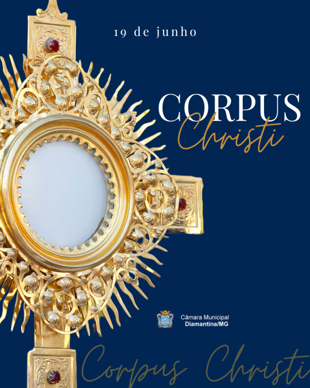 DIA DE CORPUS CHRISTI!