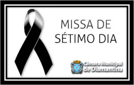 Convite - Missa de 7°Sétimo Dia 