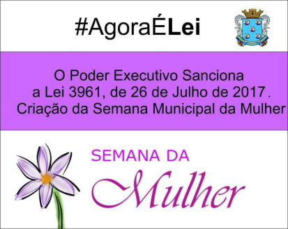 Semana Municipal da Mulher
