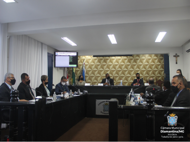RESUMO DA REUNIÃO ORDINÁRIA DA CÂMARA MUNICIPAL DE DIAMANTINA - 12/04/2021
