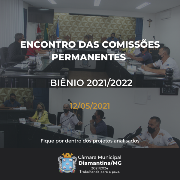 ENCONTRO DAS COMISSÕES PERMANENTES - BIÊNIO 2021/2022