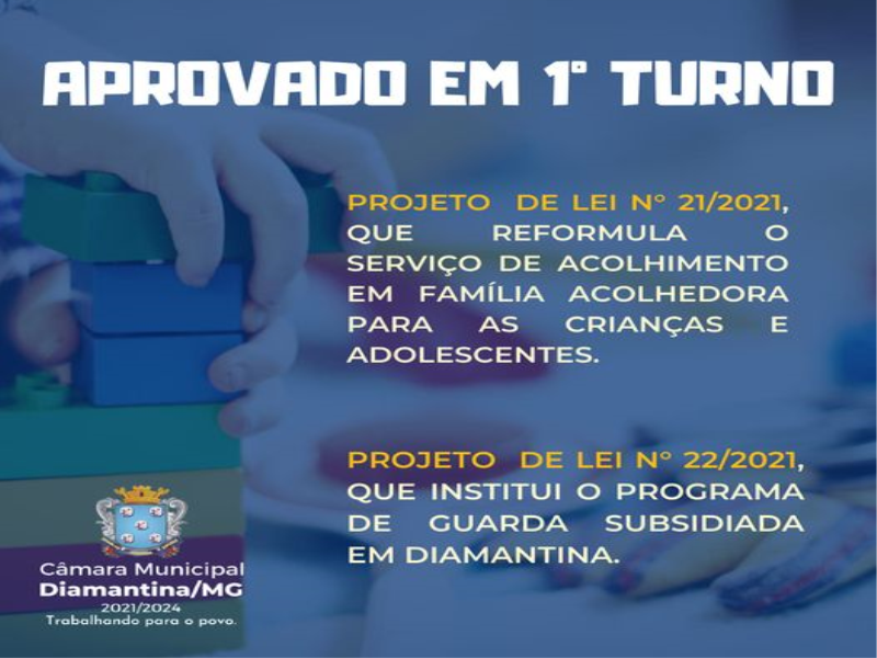 CÂMARA MUNICIPAL APROVA EM 1° TURNO E COM UNANIMIDADE DE VOTOS