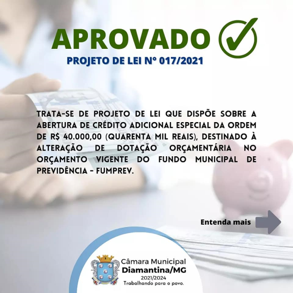 CÂMARA MUNICIPAL APROVA POR UNANIMIDADE DE VOTOS
