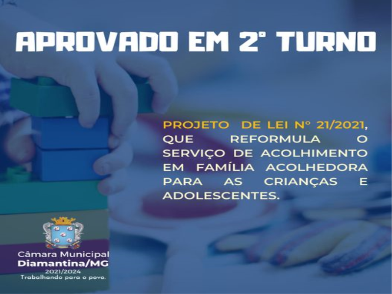 CÂMARA MUNICIPAL APROVA EM 2° TURNO E COM UNANIMIDADE DE VOTOS
