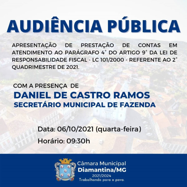AUDIÊNCIA PÚBLICA