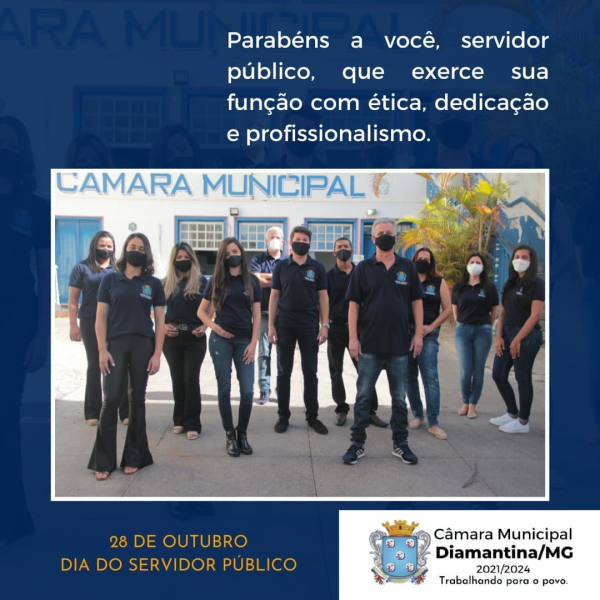 28 DE OUTUBRO - DIA DO SERVIDOR PÚBLICO