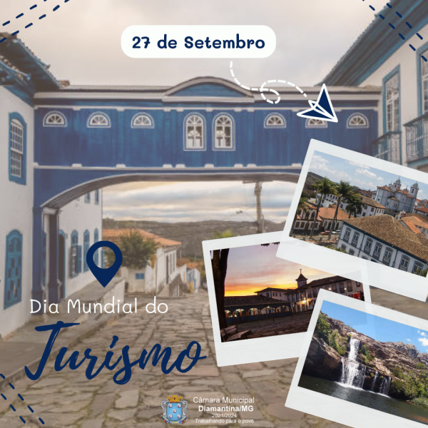 DIA MUNDIAL DO TURISMO – 27 DE SETEMBRO!
