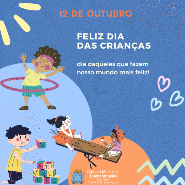 12 DE OUTUBRO – DIA DAS CRIANÇAS! 