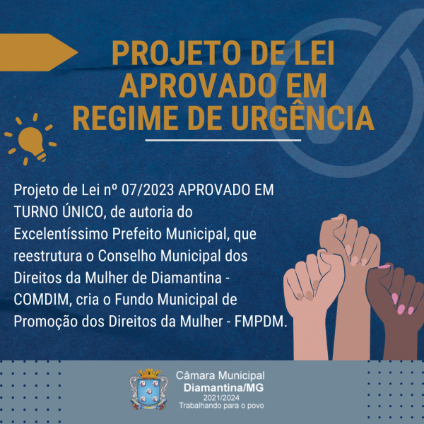 A CÂMARA MUNICIPAL DE DIAMANTINA NÃO PARA DE TRABALHAR POR VOCÊ!