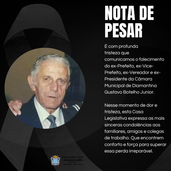 NOTA DE PESAR!