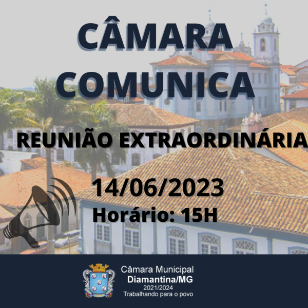 REUNIÃO EXTRAORDINÁRIA!