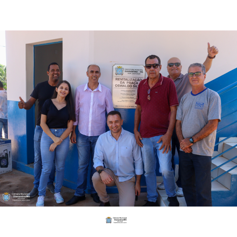 Inauguração da Revitalização da Praça Oswaldo Silva no Distrito de Desembargador Otoni!
