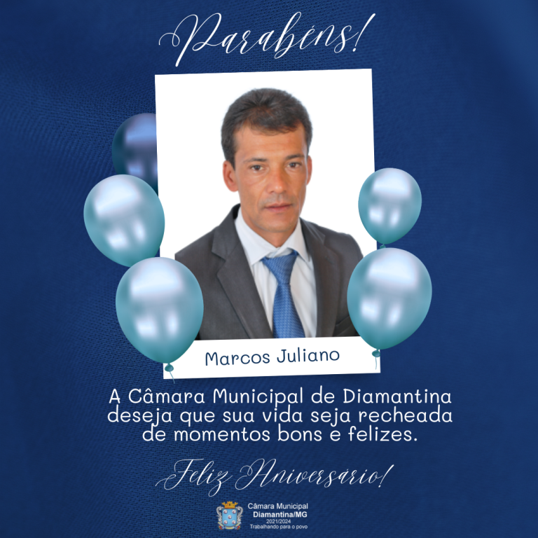  PARABÉNS, VER. MARCOS JULIANO - KIM DA MERCEARIA!
